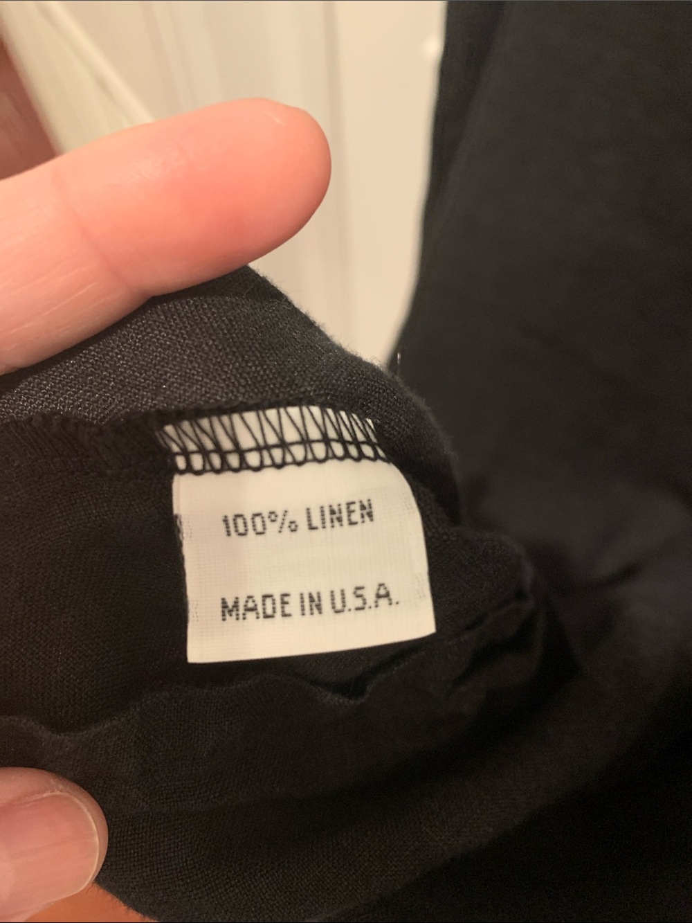 Bryn Walker Black Linen Sleeveless Tank M - Picture 4 of 9